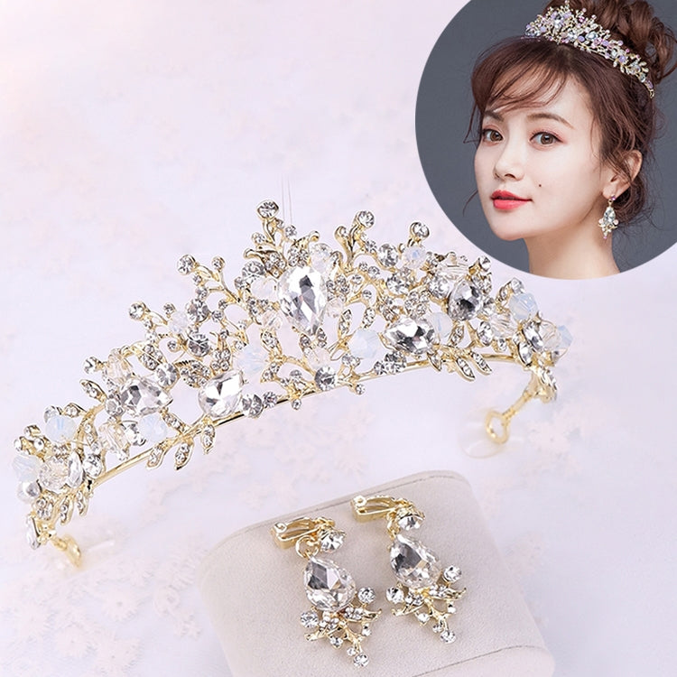 Corone da sposa di lusso in oro rosa con perle Corone fatte a mano Tiara da sposa Fascia da sposa in cristallo Diadema da sposa Corona regina Accessori per capelli da sposa, Pearl Crown Pink, Pearl Crown Gold, Pearl Crown White