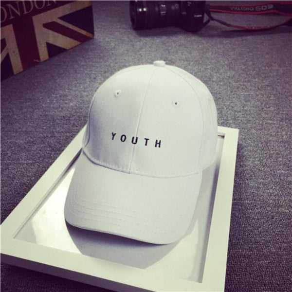 Cappello da uomo in cotone con stampa lettere casual