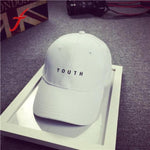 Cappello da uomo in cotone con stampa di lettere per giovani, unisex, da donna, da uomo, da baseball, da baseball, casual