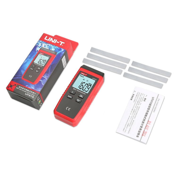 Engine Tachometer with Digital Display Non-Contact High Precision Laser Tachometer UT373