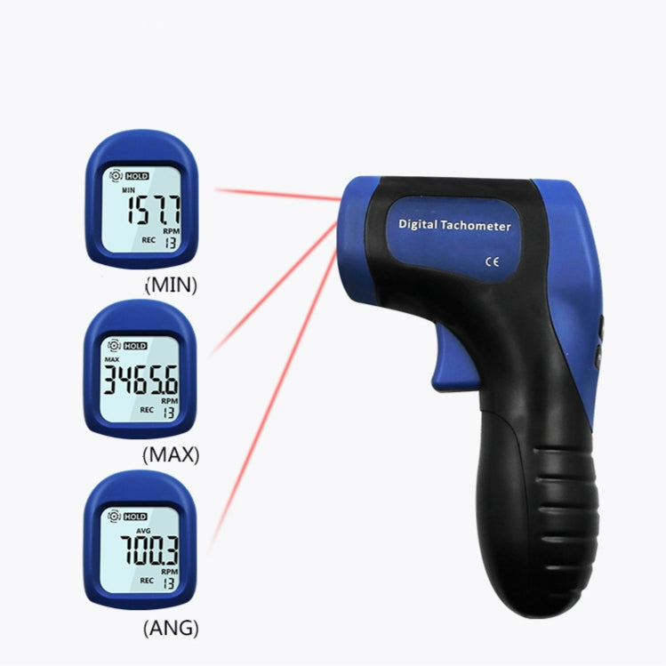 Engine Tachometer with High Precision Non-Contact Digital Display