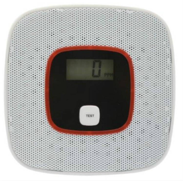 Rilevatore monossido di carbonio con allarme vocale e display LCD