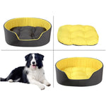 Nido per animali confortevole lavabile in due colori con cuscino, S 49x35x18cm, M 57x40x20cm, L 73x50x20cm