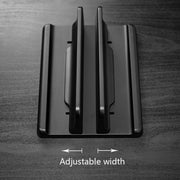Vaydeer SZ2S01 Supporto verticale per notebook Supporto per computer Staffa per ripiano da tavolo, Vertical Stand