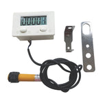 Contatore elettronico rotativo alternativo a induzione magnetica con display digitale LCD, Electronic Counter