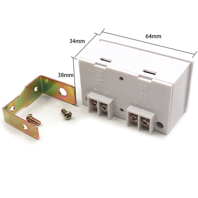 Contatore elettronico rotativo alternativo a induzione magnetica con display digitale LCD, Electronic Counter