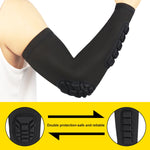 Manicotto da basket cellulare anti-collisione anti-scivolo compressione gomito equipaggiamento protettivo, L, M, XL