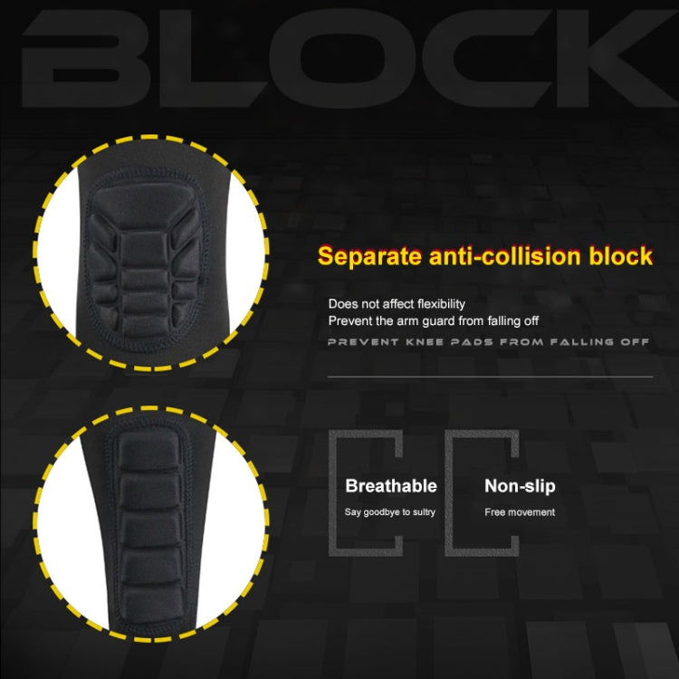 Manicotto da basket cellulare anti-collisione anti-scivolo compressione gomito equipaggiamento protettivo, L, M, XL