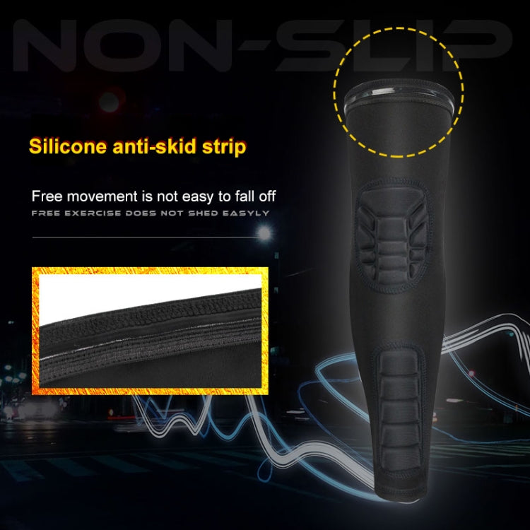 Manicotto da basket cellulare anti-collisione anti-scivolo compressione gomito equipaggiamento protettivo, L, M, XL