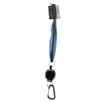 Set di pulizia per spazzole per la pulizia delle fessure delle palline per mazze da golf da 2 pezzi, ZY-0021  Brush Blue, ZY-0021 Brush Black, ZY-0021 Brush Green, ZY-0021 Brush Red, ZY-0021 Brush Orange