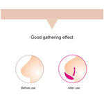 5 adesivi copricapezzoli in silicone a forma di cuore