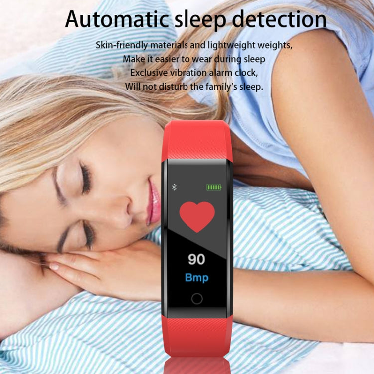 ID115 Plus Smart Bracciale Fitness Cardiofrequenzimetro Pedometro Pressione sanguigna Salute Corsa Sport SmartWatch per IOS Android, ID115 Plus Black, ID115 Plus Purple, ID115 Plus Blue, ID115 Plus Red, ID115 Plus Dark Blue