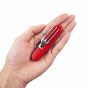 Stoviglie da esterno Cucchiaio / Forchetta / Coltello / Apribottiglie in acciaio inossidabile Set di posate pieghevoli multifunzionali 4 in 1