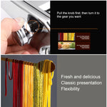Macchina per fare la pasta in acciaio inossidabile per uso domestico, tagliatella manuale per spaghetti, Noodle Maker