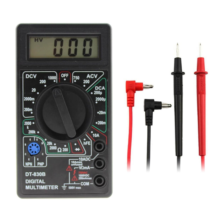 Multimetro digitale portatile DT-830B tester universale con display LCD