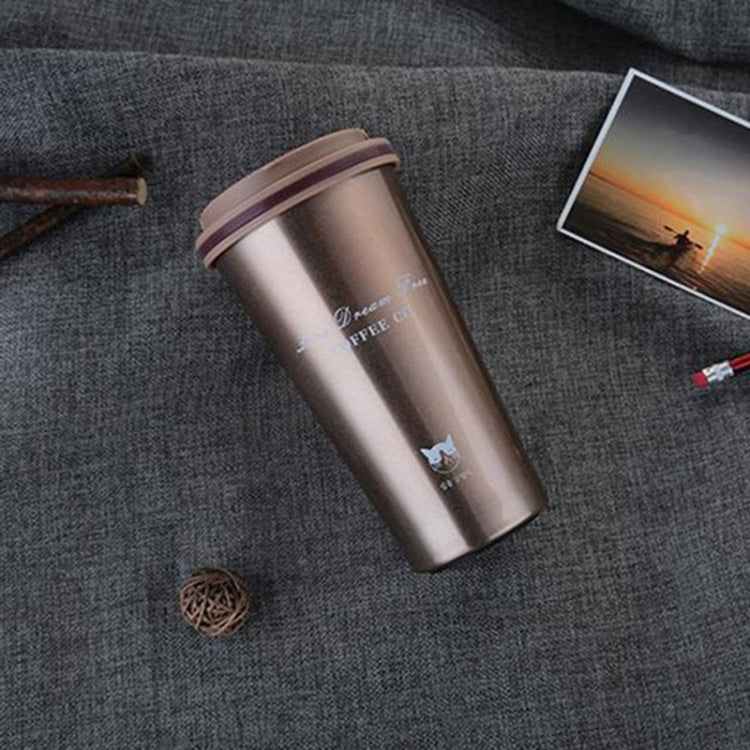 Tazza thermos sottovuoto per ufficio con tazza da caffè regalo creativo portatile in acciaio inossidabile da 500 ml