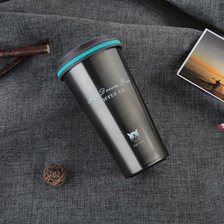 Tazza thermos sottovuoto per ufficio con tazza da caffè regalo creativo portatile in acciaio inossidabile da 500 ml