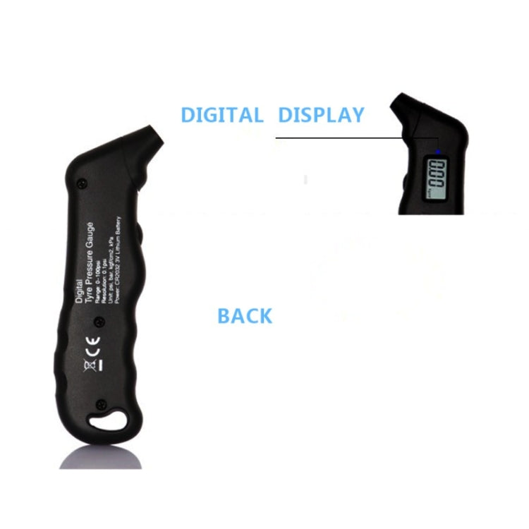 Barometro digitale multifunzione per auto, camion, moto, bici, TG105