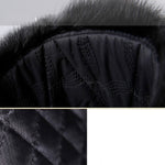 Cappello bomber da uomo in pelliccia di coniglio spessa e calda autunno e inverno, Black L, Black XL, Brown L, Brown XL, Gray L, Gray XL, Black XXL, Brown XXL, Gray XXL, Black XXXL, Brown XXXL, Gray XXXL