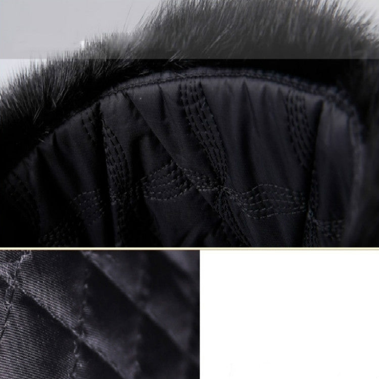 Cappello bomber da uomo in pelliccia di coniglio spessa e calda autunno e inverno, Black L, Black XL, Brown L, Brown XL, Gray L, Gray XL, Black XXL, Brown XXL, Gray XXL, Black XXXL, Brown XXXL, Gray XXXL