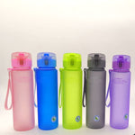 Bottiglie portatili per escursioni in bottiglia d'acqua sportiva a prova di perdite, 400ml, 560ml