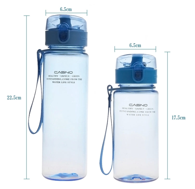 Bottiglie portatili per escursioni in bottiglia d'acqua sportiva a prova di perdite, 400ml, 560ml