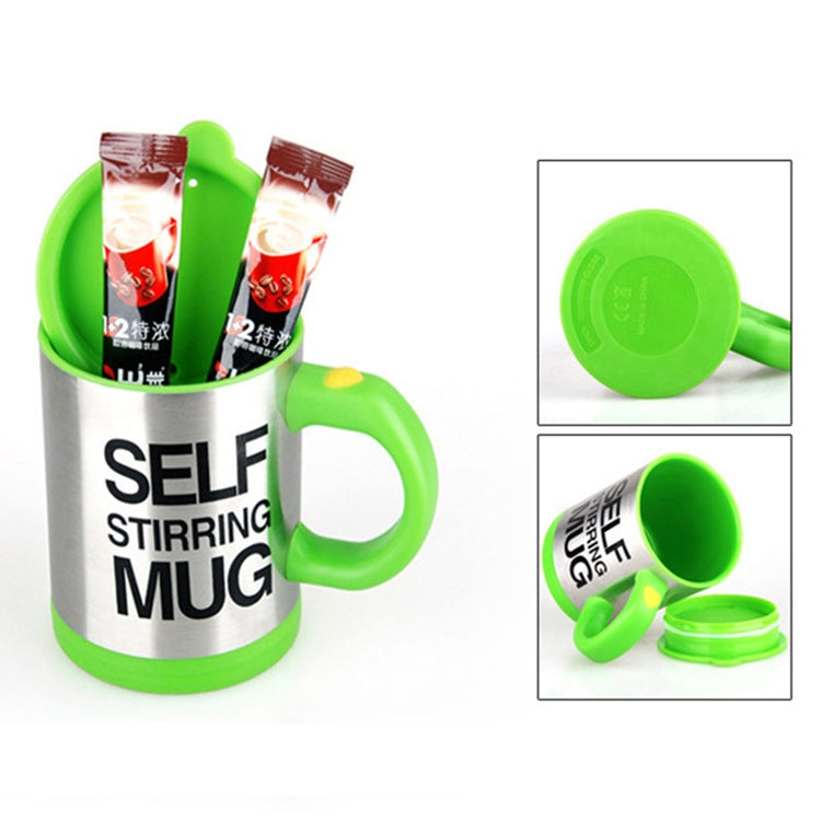 Tazze da 400ml Tazza automatica elettrica con agitazione automatica Tazza da caffè Tazza da caffè con latte Tazza da miscelazione con succo in acciaio inossidabile intelligente Bicchieri