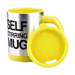 Tazze da 400ml Tazza automatica elettrica con agitazione automatica Tazza da caffè Tazza da caffè con latte Tazza da miscelazione con succo in acciaio inossidabile intelligente Bicchieri