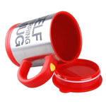 Tazze da 400ml Tazza automatica elettrica con agitazione automatica Tazza da caffè Tazza da caffè con latte Tazza da miscelazione con succo in acciaio inossidabile intelligente Bicchieri