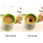Tazze da 400ml Tazza automatica elettrica con agitazione automatica Tazza da caffè Tazza da caffè con latte Tazza da miscelazione con succo in acciaio inossidabile intelligente Bicchieri