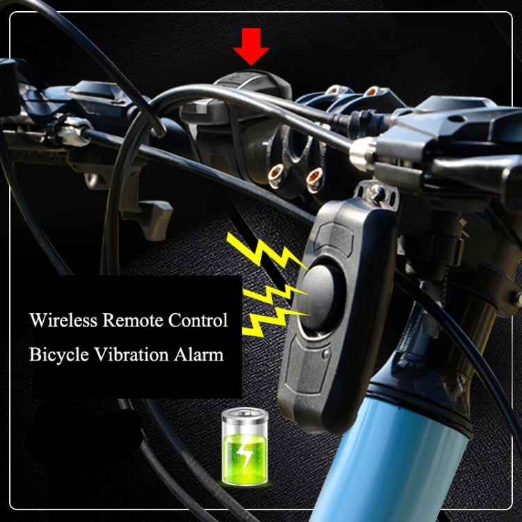 Blocco bicicletta Antifurto Anti-smarrimento Sensore rilevatore allarme vibrazioni telecomando wireless ricarica USB