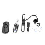 Blocco bicicletta Antifurto Anti-smarrimento Sensore rilevatore allarme vibrazioni telecomando wireless ricarica USB