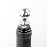 Tappo per bottiglia di vino rosso riutilizzabile sigillato sottovuoto da 2 pezzi, Round Shape