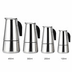 Caffettiera Moka Filtro Pentola In Acciaio Inox