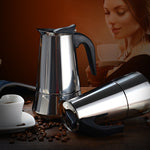 Caffettiera Moka Filtro Pentola In Acciaio Inox