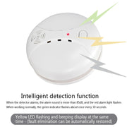 Sistemi di allarme di sicurezza domestica con sensore antincendio wireless, rilevatori di fumo