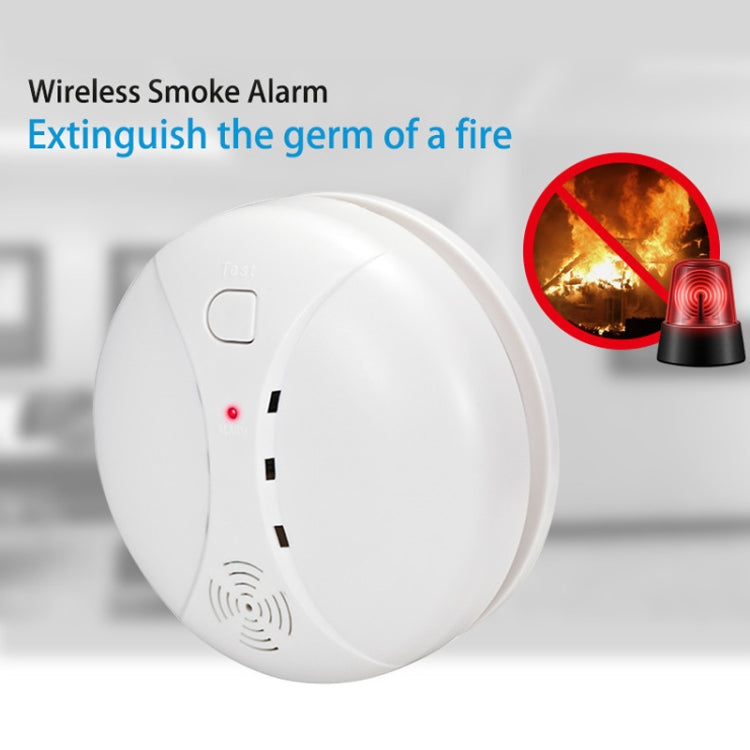 Sistemi di allarme di sicurezza domestica con sensore antincendio wireless, rilevatori di fumo