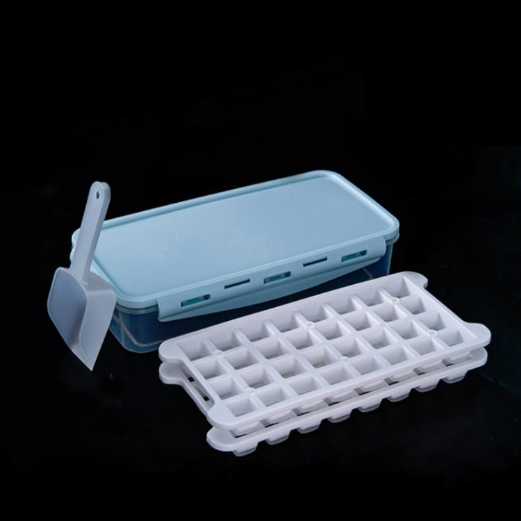 Contenitore per cubetti di ghiaccio in silicone con coperchio