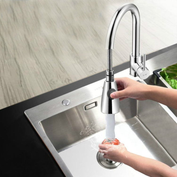 Rubinetto Estraibile Da Cucina Rubinetto Girevole A Scomparsa Per La Casa Calda E Fredda In Acciaio Inossidabile 304, Electroplated Copper, Brushed Copper, Stainless Steel Black, Plating 304, Copper Plating + Water Stop