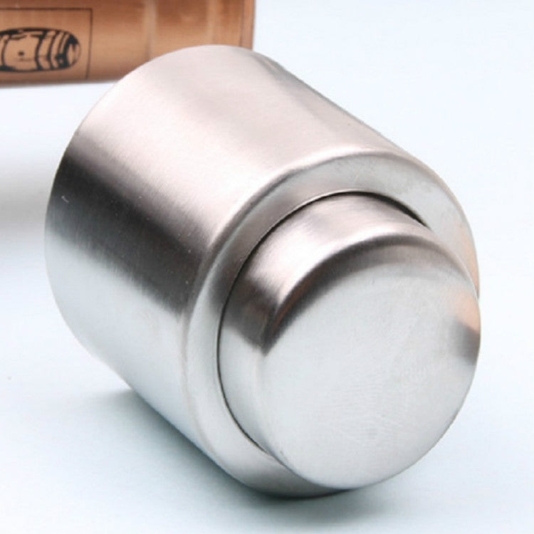 Tappo per champagne con tappo per vino rosso in acciaio inossidabile, Red Wine Stopper, Wordless Wine Stopper, Champagne Stopper, Wordless Champagne Stopper