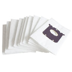 10 Sacchetti per aspirapolvere Accessori per sacchetti per aspirapolvere Bianco per filtro aspirapolvere Electrolux Philip Tornado e S-BAG, Vacuum Cleaner Bags