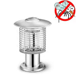 Lampada repellente per zanzare da esterno impermeabile da giardino per cortile esterno, DW01 Black, DW01 Silver, 388B Silver, 388Q Silver