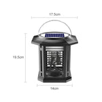 Repellente per zanzare con lampada solare impermeabile per esterni, TM01 Black, TM01 Silver, TM01Y Silver, TM01Y Black, TM02 Black, TM02Y Black, TM03 Black, TM03 Silver, TM03B Silver, TM03Z Silver