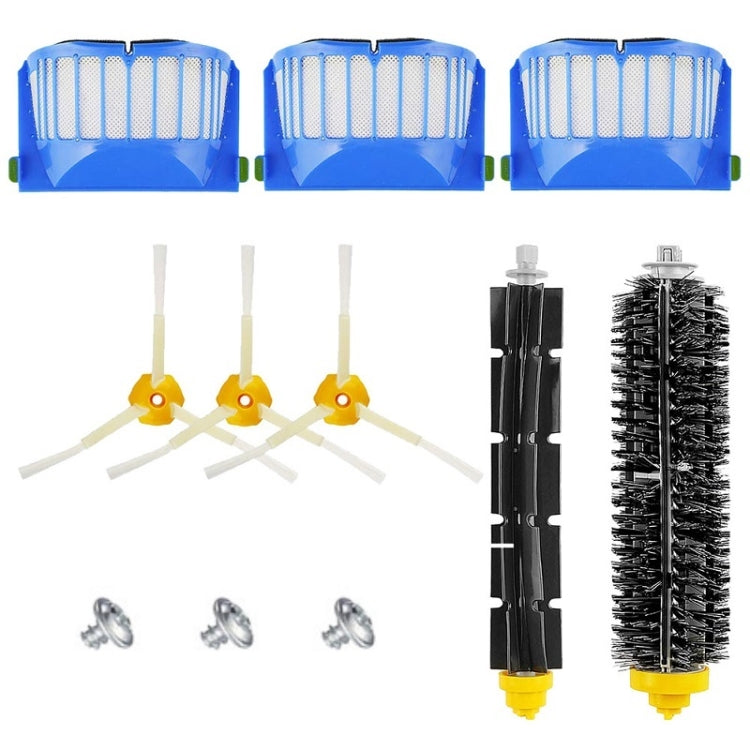 Set 10 accessori ricambio spazzole per Roomba serie 6