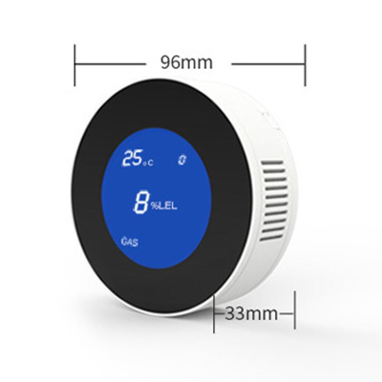 Rilevatore di perdite di gas wireless Sensore di allarme Rilevatore di perdite di gas naturale