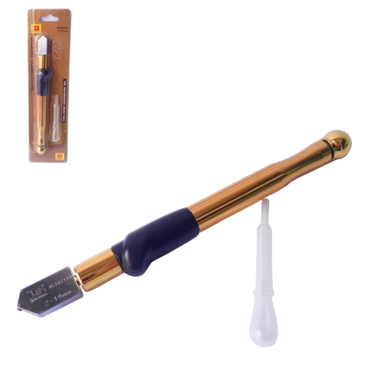 Utensile da taglio vetro in lega di alluminio 18,2 cm