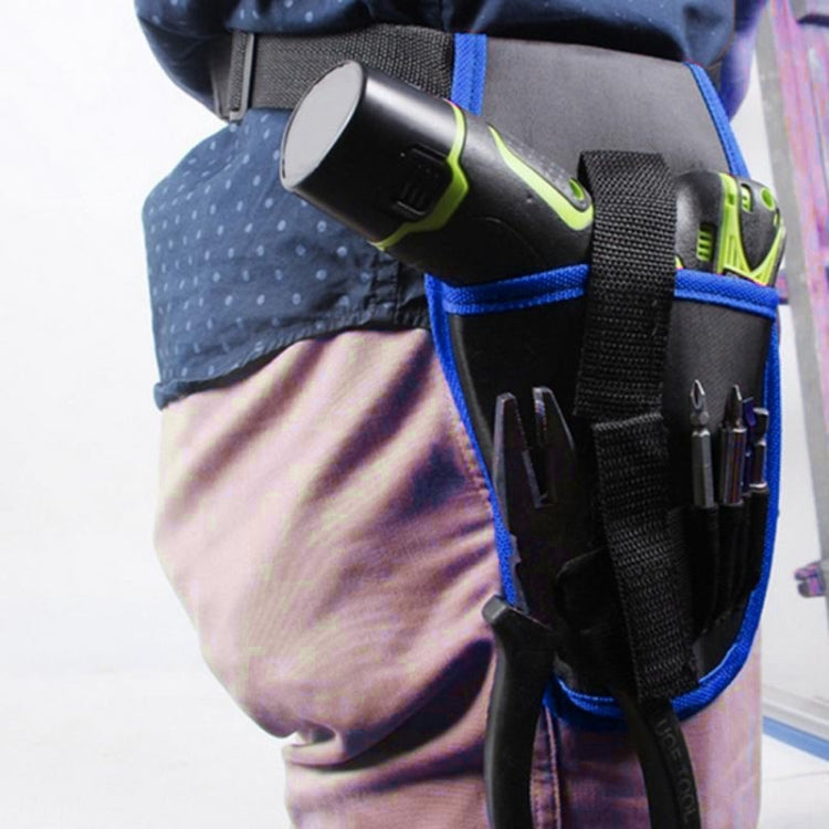 Supporto per trapano a batteria portatile Trapano per cacciavite a batteria Borsa per utensili elettrici Borsa per cintura per attrezzi da trapano
