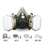 Maschera antigas mezza faccia 7 in 1 3M 6200 N95