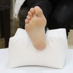 Cuscino poggia mani per manicure in pelle PU 25x18x15 cm