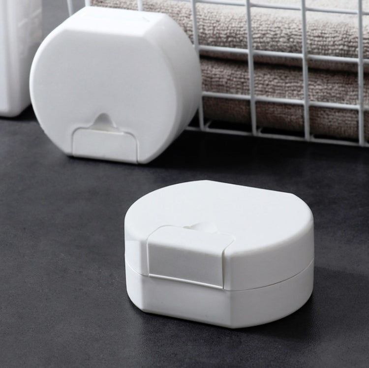 Scatola portasapone portatile con coperchio 9x8x4 cm